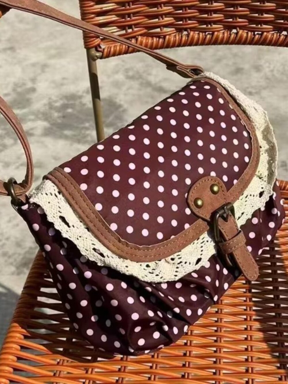 RETRO POLKA DOT BAG